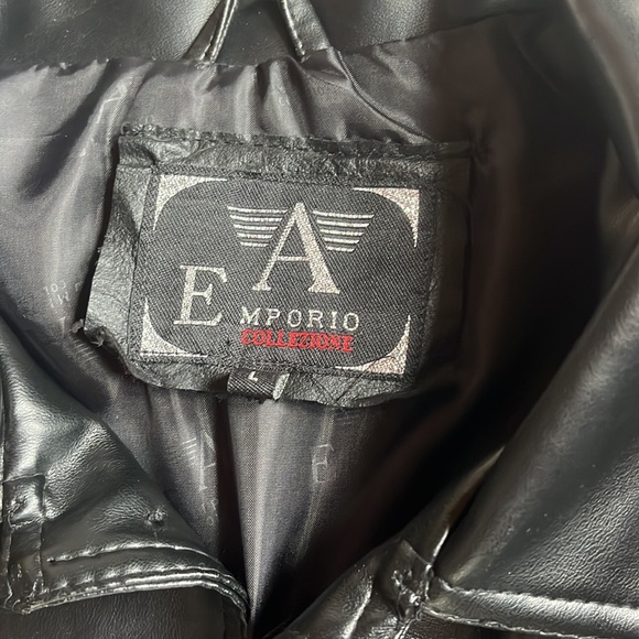 Emporia A Collezione Faux Leather Jacket - Picture 5 of 9